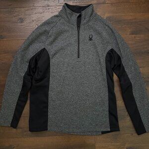 Spyder Men's 1/4 Zip Outbound Sweater Jacket